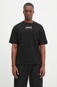 Napapijri tricou din bumbac S-Premium Ss print negru NP0A4I6Q9411