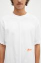 Barbour t-shirt in cotone Bayard OS Graphic bianco MTS1337