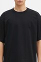 Norse Projects tricou din bumbac Simon Loose Organic Heavy Jersey N Patch negru N01.0667.9999