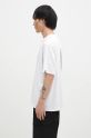 A Bathing Ape tricou din bumbac LUX SPORT PATTERN APE HEAD RELAXED FIT TEE 1K80110322 alb AW24