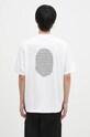 Oblečení Bavlněné tričko A Bathing Ape LUX SPORT PATTERN APE HEAD RELAXED FIT TEE 1K80110322 bílá
