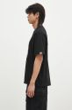 A Bathing Ape t-shirt in cotone LUX SPORT PATTERN APE HEAD RELAXED FIT TEE 1K80110322 nero AW24