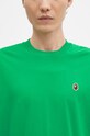 Бавовняна футболка A Bathing Ape ONE POINT RELAXED FIT TEE зелений 1K80110345