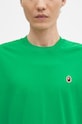 A Bathing Ape cotton t-shirt ONE POINT RELAXED FIT TEE green 1K80110345