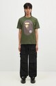 Хлопковая футболка A Bathing Ape BIG APE HEAD TEE 1K80110002