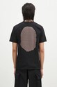 Ρούχα Βαμβακερό μπλουζάκι A Bathing Ape BIG APE HEAD TEE 1K80110002 μαύρο