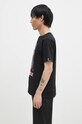 A Bathing Ape tricou din bumbac KATAKANA BY BATHING APE TEE 1K80110026 negru AW24