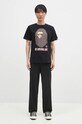 A Bathing Ape tricou din bumbac KATAKANA BY BATHING APE TEE 1K80110026 negru