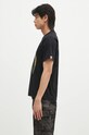 Βαμβακερό μπλουζάκι A Bathing Ape BITMAP SHARK TEE 1K80110040 μαύρο AW24