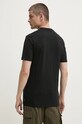 Rip Curl pamut póló SEARCH TRIP 0JRMTE fekete AW24