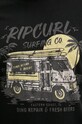 Rip Curl pamut póló SEARCH TRIP fekete 0JRMTE