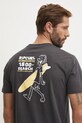 Tričko Rip Curl SURFER DUDE potisk šedá 0JSMTE