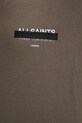 Памучна тениска AllSaints REDACT SS CREW M002PC зелен