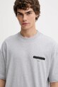 Bavlnené tričko AllSaints REDACT SS CREW sivá M002PC