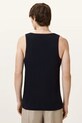 Odzież AllSaints top bawełniany EDWARDS VEST M008JB czarny