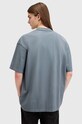 Одежда Хлопковая футболка AllSaints ISAC SS CREW M024JB голубой