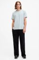 AllSaints t-shirt bawełniany BODEGA SS CREW M026JB szary