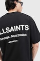 Abbigliamento AllSaints t-shirt in cotone SANCTUM SS CREW M068PB nero