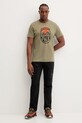 Dynafit t-shirt Graphic 08.0000070998 brązowy AW25