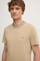 Lacoste t-shirt marrone TH8174