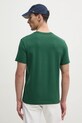 Одежда Хлопковая футболка Lacoste TH5077 зелёный