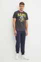 Nike tricou din bumbac Los Angeles Rams N199.06F.95.5F1 gri AW24