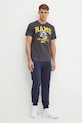 Бавовняна футболка Nike Los Angeles Rams N199.06F.95.5F1 сірий AW24