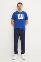 Nike tricou din bumbac New York Giants N199.4EW.8I.CLH albastru AW24