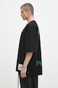 Maison MIHARA YASUHIRO t-shirt in cotone Duck Embroidery A13TS631 nero AW24
