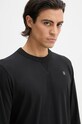 G-Star longsleeve din bumbac negru D25076.336