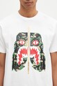 A Bathing Ape cotton t-shirt Abc Camo Tiger white 1K80110008