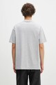 Clothing PLEASURES cotton t-shirt F Me P24F021 gray