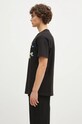 Хлопковая футболка PLEASURES F Me P24F021 чёрный AW24