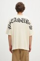PLEASURES cotton t-shirt Neural Thermal Shirt cotton beige P24F048