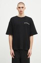 Clothing PLEASURES cotton t-shirt Neural Thermal Shirt P24F048 black
