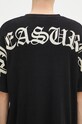 PLEASURES cotton t-shirt Neural Thermal Shirt black P24F048