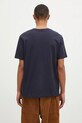 Îmbrăcăminte Champion tricou din bumbac Crewneck 220713 bleumarin