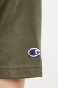 Bavlněné tričko Champion Crewneck zelená 220713