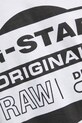 G-Star tricou din bumbac D25443.8415 alb