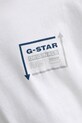 G-Star tricou din bumbac D25444.8415 alb
