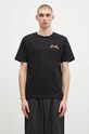 Дрехи Памучна тениска Stan Ray AW2400118 черен