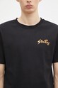 Хлопковая футболка Stan Ray чёрный AW2400118