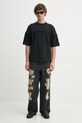 Majica kratkih rukava Heliot Emil AW24.M.09.123.BLK01 crna AW24