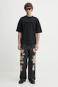 Heliot Emil t-shirt AW24.M.09.123.BLK01 fekete AW24