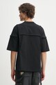 Odjeća Majica kratkih rukava Heliot Emil AW24.M.09.123.BLK01 crna