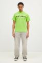 No Problemo cotton t-shirt Fluoro SS Tee green NP60003.02