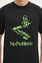 No Problemo t-shirt bawełniany Toboggan SS Tee czarny NP60007.02