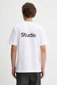 Îmbrăcăminte Études Studio tricou H24MMTSH105 alb