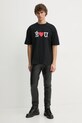 Хлопковая футболка Études Studio H24MMTSH137 чёрный AW24