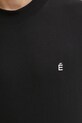 Études Studio tricou din bumbac H24MMTSH150 negru